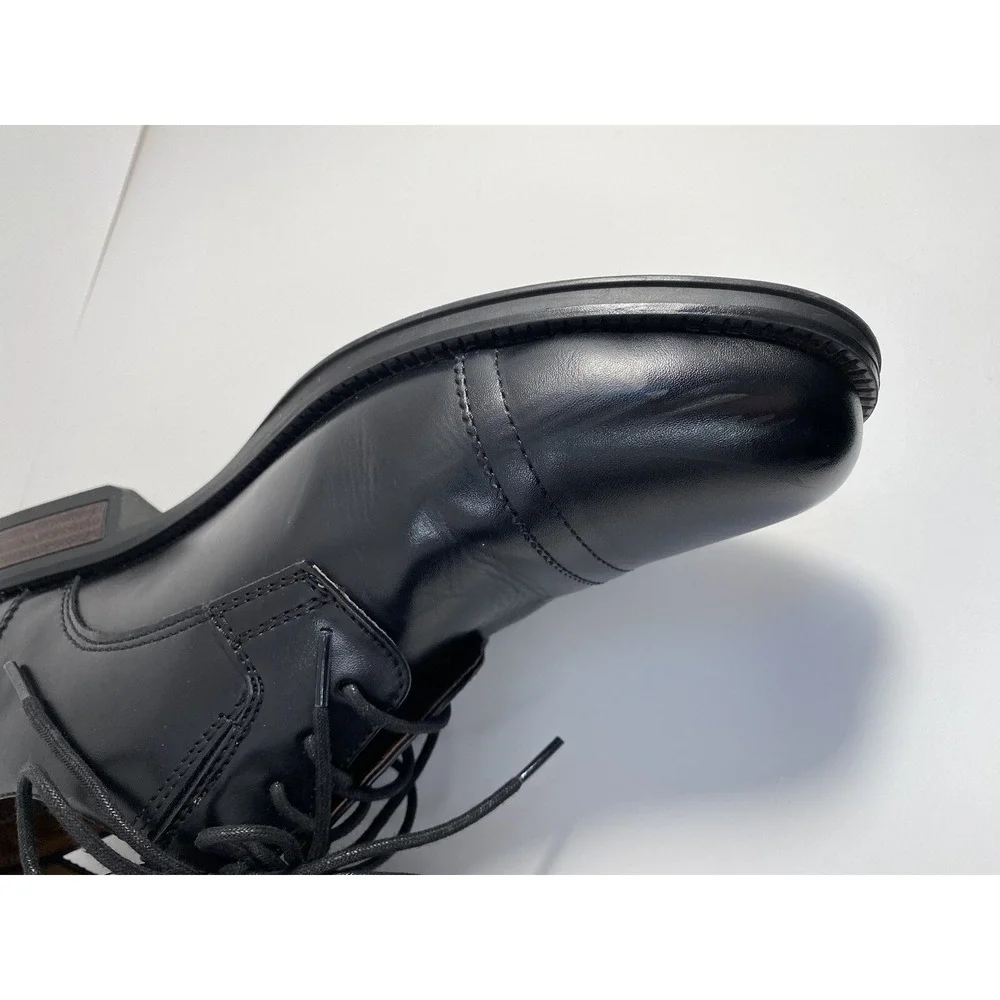 Dockers Black Business Dress Cap Toe Oxford Shoes 90-26264 MENS SIZE 8.5 W
